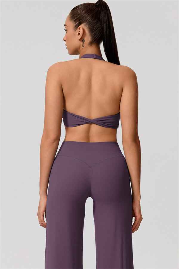 The Nestle Sports Bra Straight Leg Pants 2-Piece Set