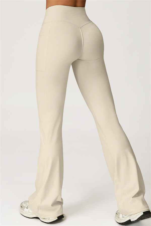 The Glacier Crop Tank Flared Leggings 2-Piece Set