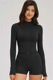 The Sizzle Zip Jacket Shorts 2-Piece Set