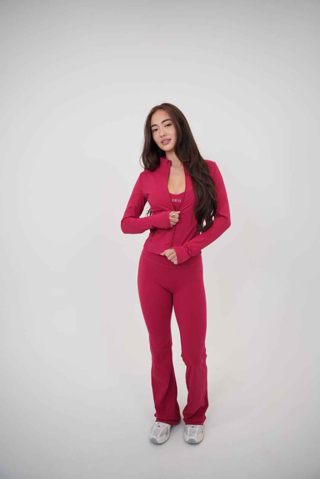 I Live in Luxury Red Perfect Fit Jacket