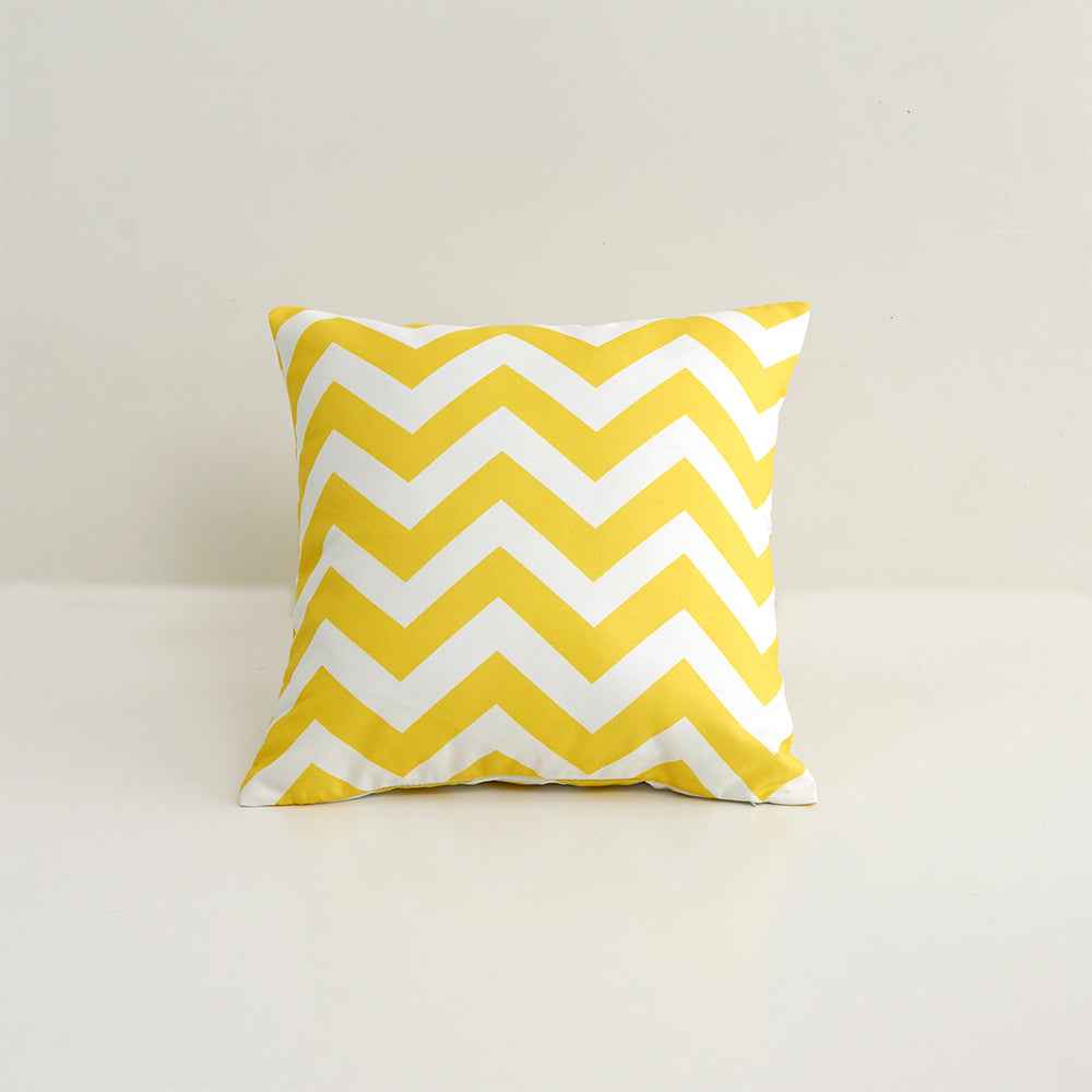 2 size options Stripes/Waving Outdoor Waterproof Pillow (With Insert) waterproof outdoor throw pillow, great for your outdoor furniture