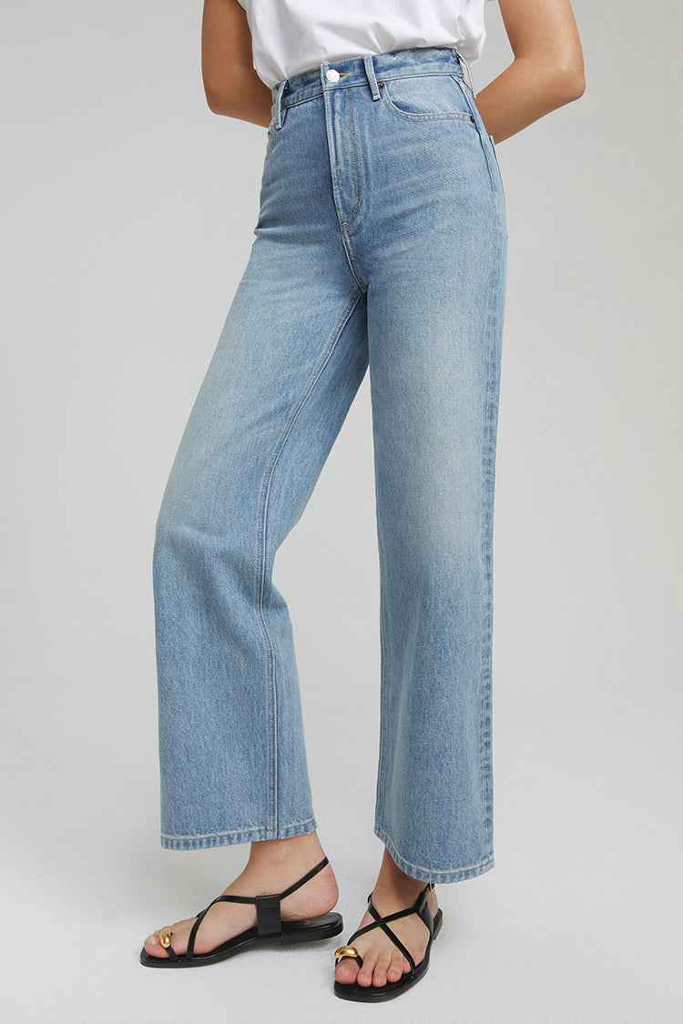The Cityer Crop Wide Jeans HJ009