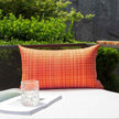 Premium Outdoor Waterproof Throw Pillow cover and Insert 2 sizes bright colors