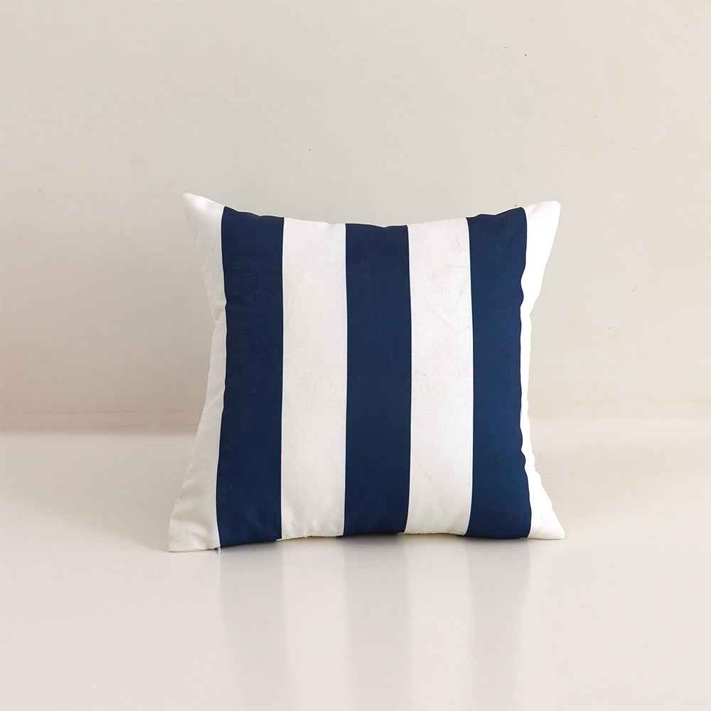 2 size options Stripes/Waving Outdoor Waterproof Pillow (With Insert) waterproof outdoor throw pillow, great for your outdoor furniture