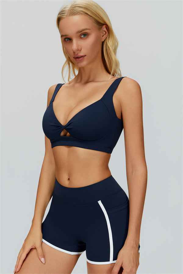 The Whisper Sports Bra Shorts 2-Piece Set