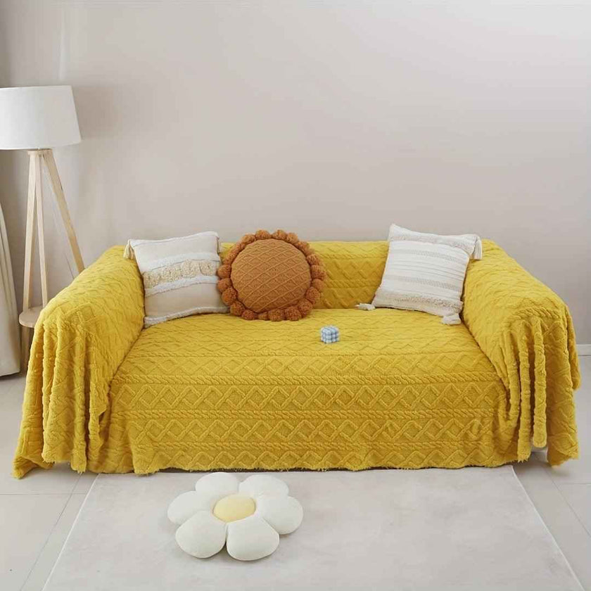 Extra Large Slipcovers for Couches - Stylish Geometric Pattern