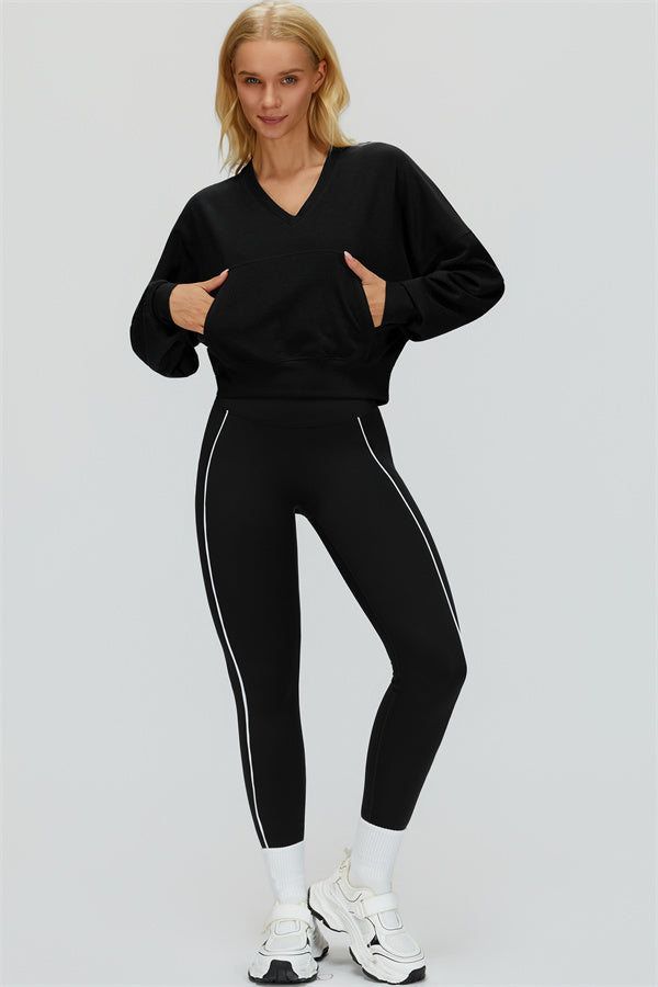 The Whisper V-Neck Hoodie