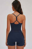 The Svelte Cross Back Tank Top Shorts 2-Piece Set