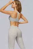 The Radiance Racerback Sports Bra Leggings 2-Piece Set