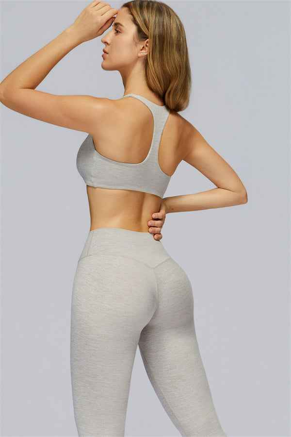 The Radiance Racerback Sports Bra Leggings 2-Piece Set
