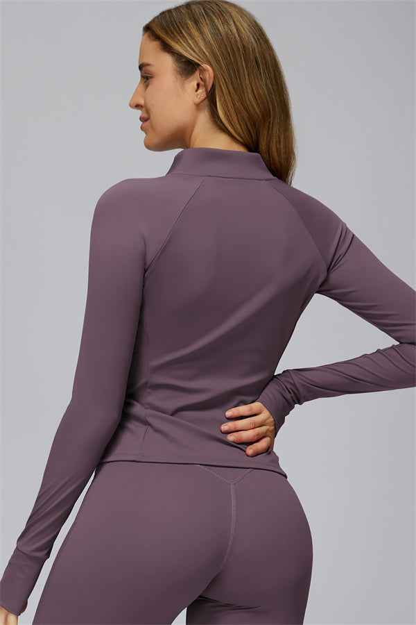 The FlexCore Pure Zip Jacket Flared Leggings 2-Piece Set