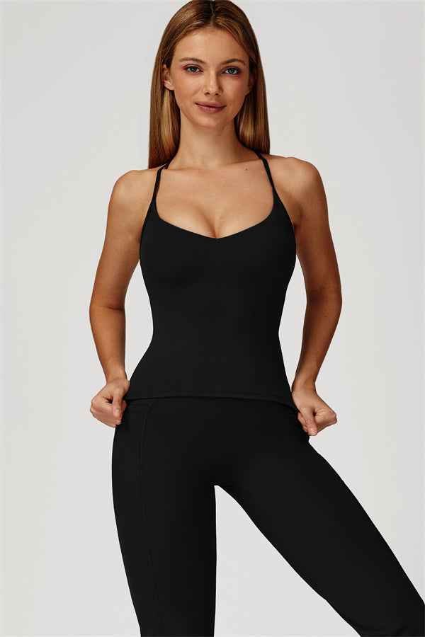 The Propel Crop Top Flared Leggings 2-Piece Set