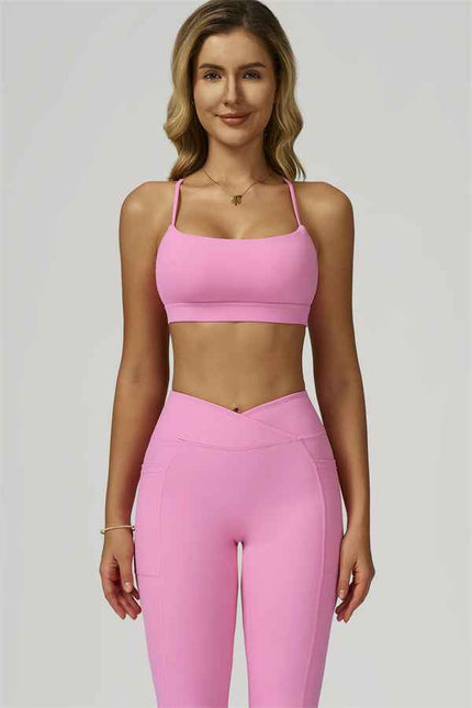The Flourish Sports Bra Flared Leggings 2-Piece Set