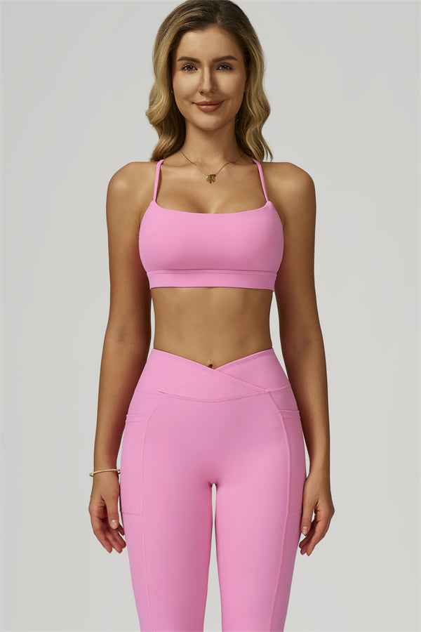 The Flourish Sports Bra Flared Leggings 2-Piece Set