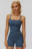 The Fyra Crop Tank Shorts 2-Piece Set