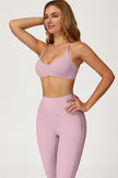 The Lily Sports Bra Flared Leggings 2-Piece Set