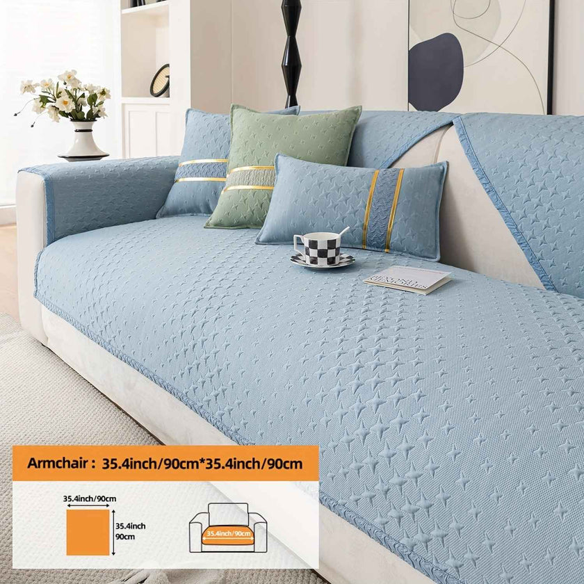 Summer Cooling Silk Non-slip Sofa Cover- Couch Cover for Dogs