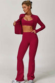 The Refresh Jacket Flared Leggings 2-Piece Set