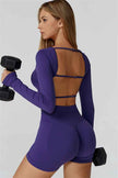 The Reign Long Sleeve Crop Top