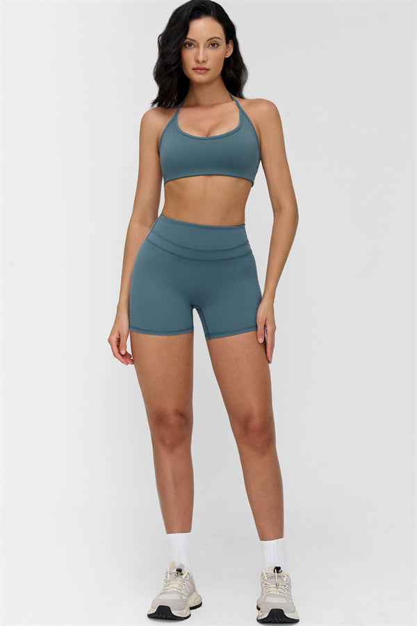 The Stride Halter Sports Bra