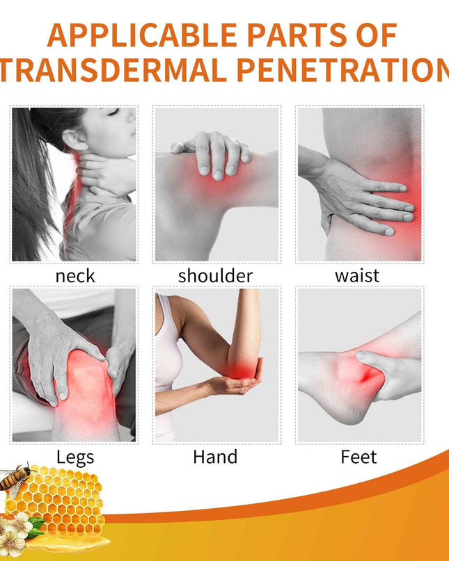 Ximonth Bee Venom Specialized Therapeutic Gel, Relieve Cervical Shoulder Neck Wrist Pain Discomfort Joint Care Gel