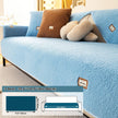 Durable 3 cushion couch cover | High-Quality Plush Sherpa Sofa Cover