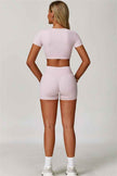 The Lavish Cut-out Crop Top