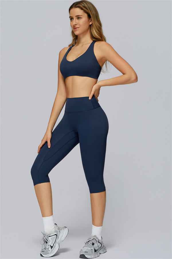 The FlexCore Capri Leggings