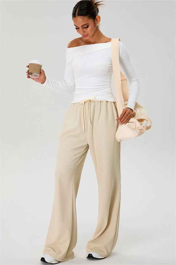 The Rush Off-shoulder T-shirt Sweatpants 2-Piece Set