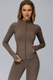 The Radiance Jacket Racerback Sports Bra Leggings 3-Piece Set