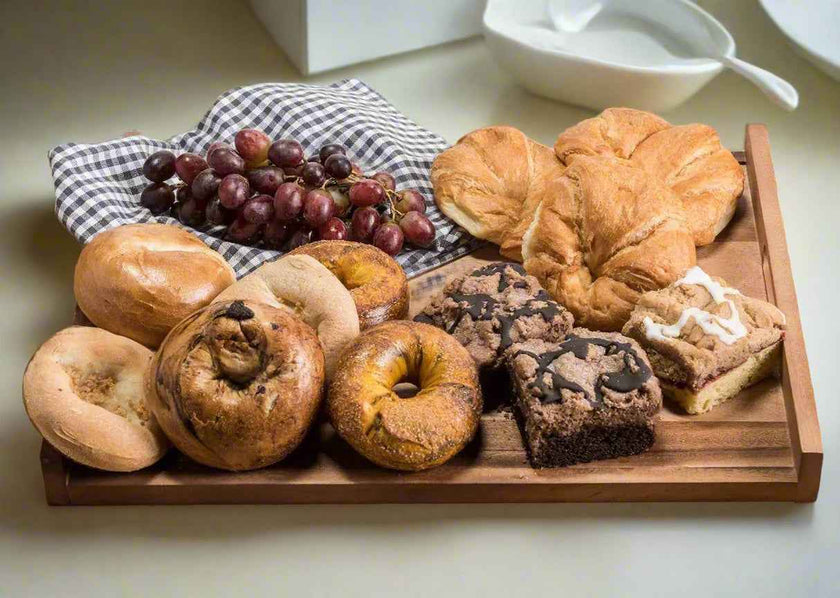 Large Serving Tray - Solid Bottom