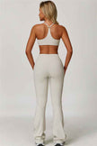The Refresh Sports Bra Flared Leggings 2-Piece Set
