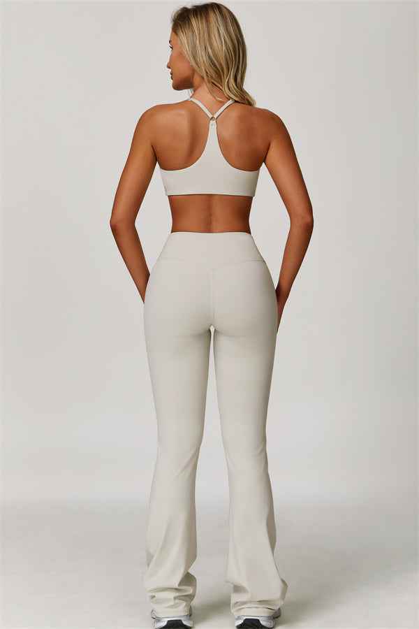 The Refresh Sports Bra Flared Leggings 2-Piece Set