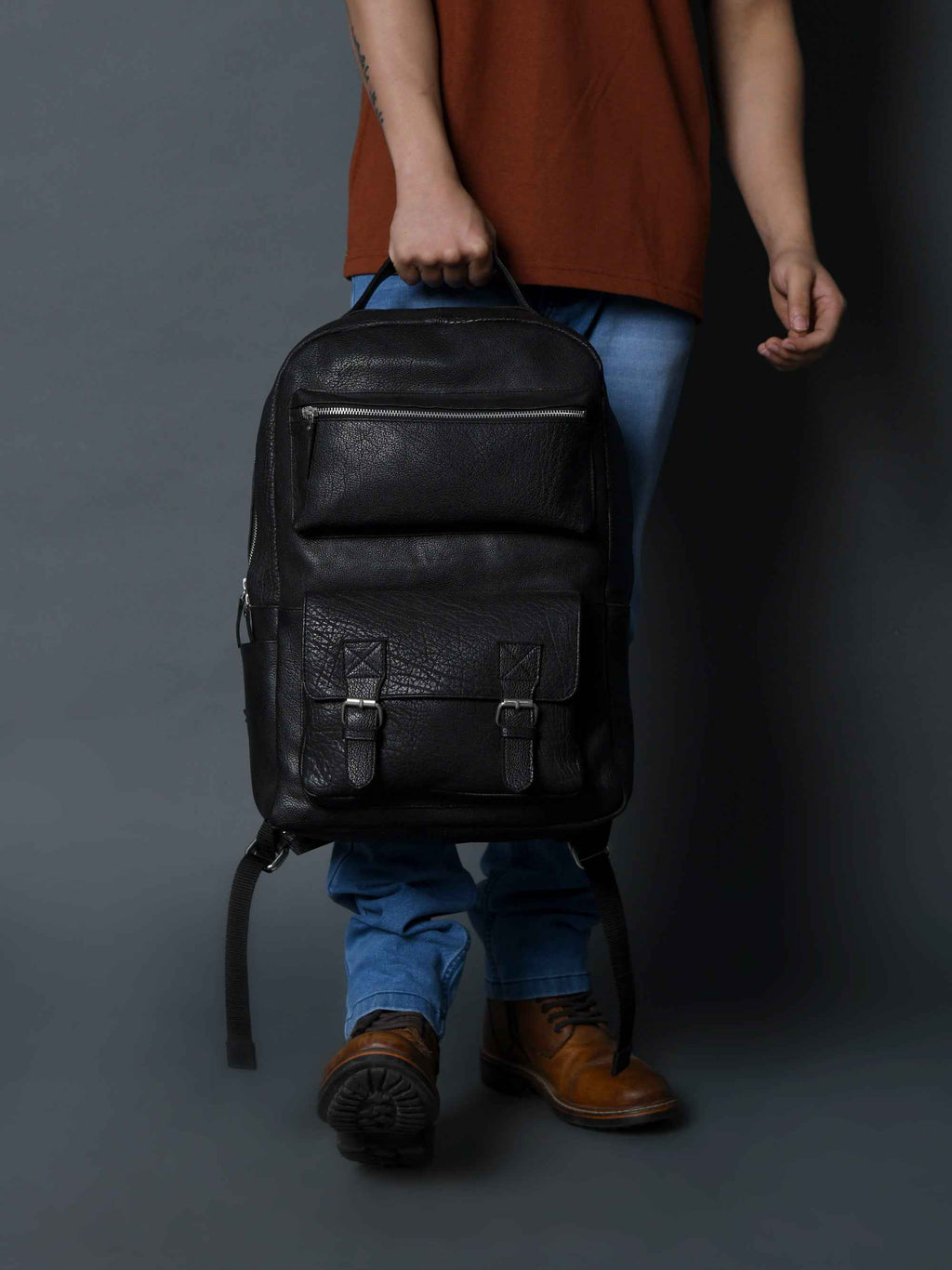 NoirTrek Leather Backpack 2.0
