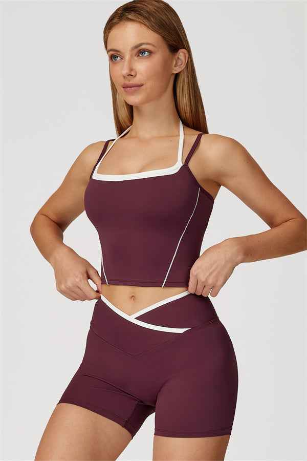 The Radiant Crop Top Shorts 2-Piece Set