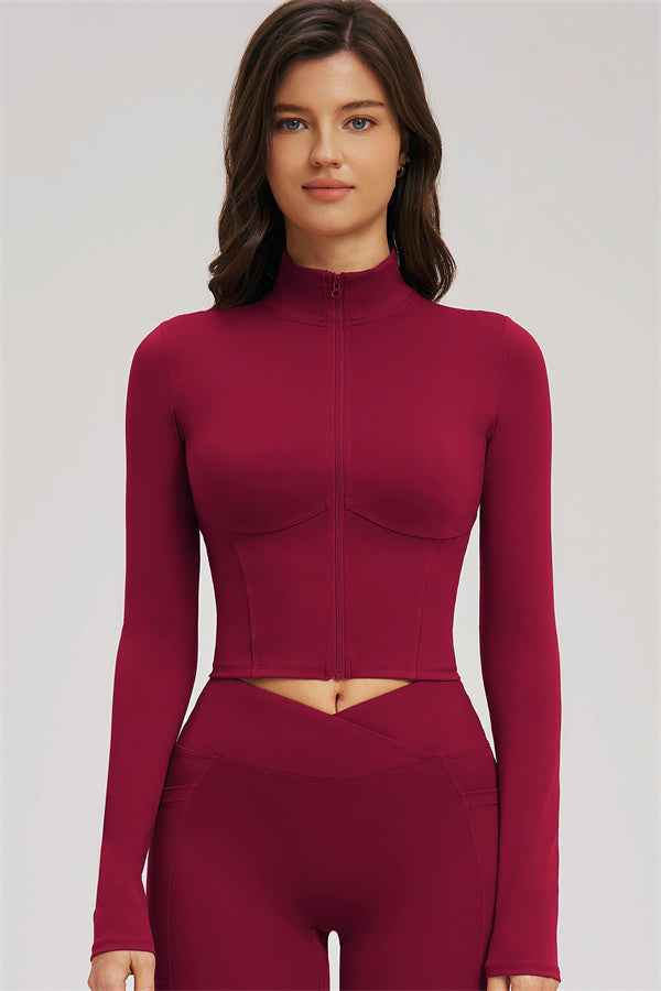 The Sizzle Zip Jacket Shorts 2-Piece Set