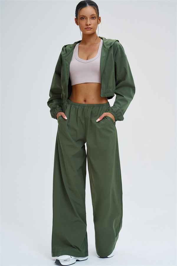The Svelte UV protection Crop Hoodie