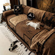 Boho Style Sofa Throw Covers with Tassel Embellishment | All-Season