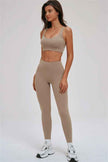 The Kinetic Cross Back Sports Bra Leggings 2-Piece Set
