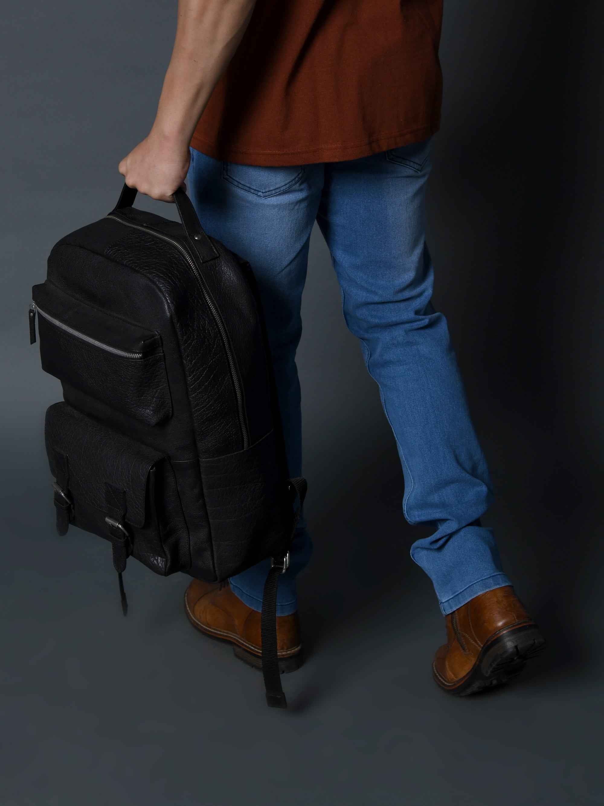 NoirTrek Leather Backpack 2.0