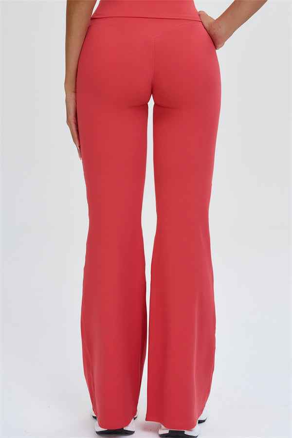 The Slate Y-Back Top Flared Leggings 2-Piece Set