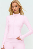 The Twirl Zip Jacket Halter Tank Top New Straight Leg Pants 3-Piece Set