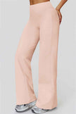 The FemmeFit Zip Jacket Straight Leg Pants 2-Piece Set