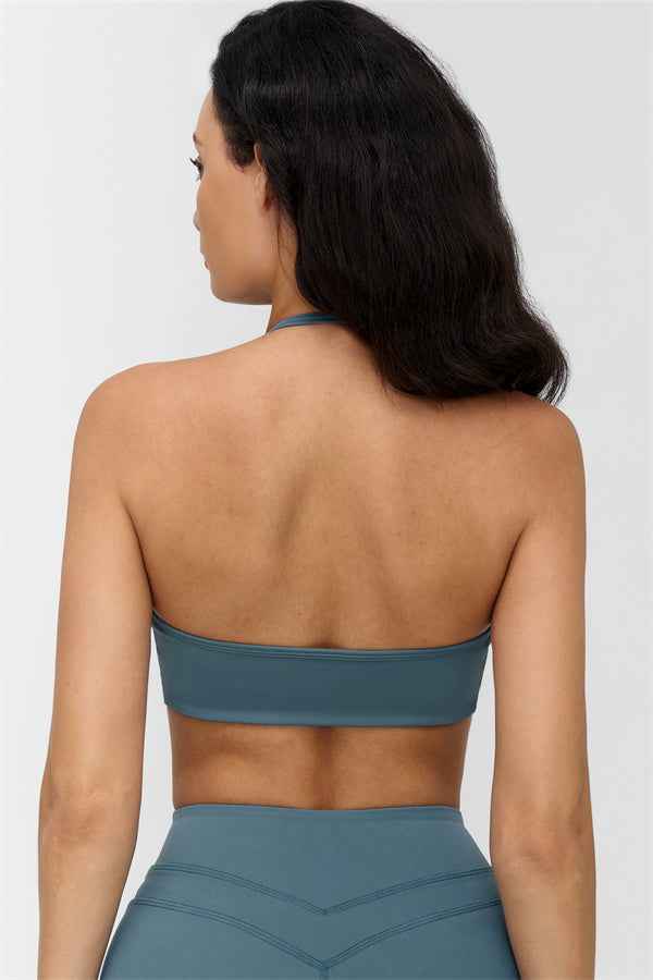 The Stride Halter Sports Bra