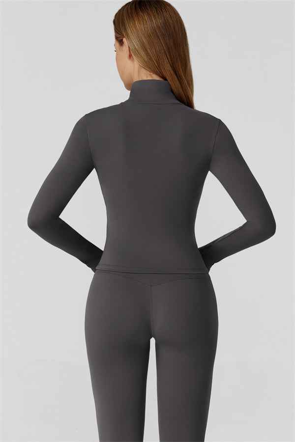 The Venus Zip Top Sports Bra Leggings 3-Piece Set