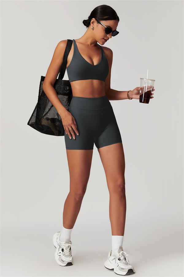 The Enigma Sports Bra Shorts 2-Piece Set