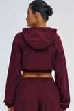 The Svelte UV protection Crop Hoodie