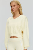 The Whisper V-Neck Hoodie