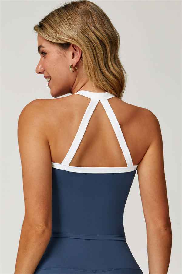 The Quest Cross Back Crop Top