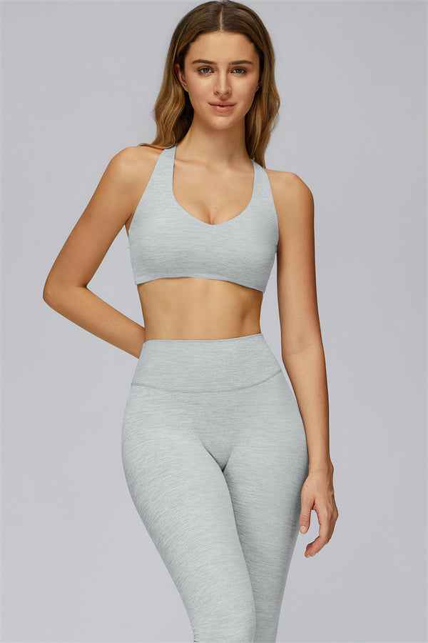 The Radiance Racerback Sports Bra Leggings 2-Piece Set